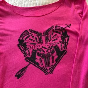 Betsey Johnson quarter sleeve top